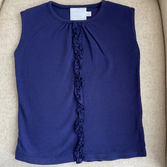 Little English girls size 4 sleeveless shirt - Picture 2 of 4